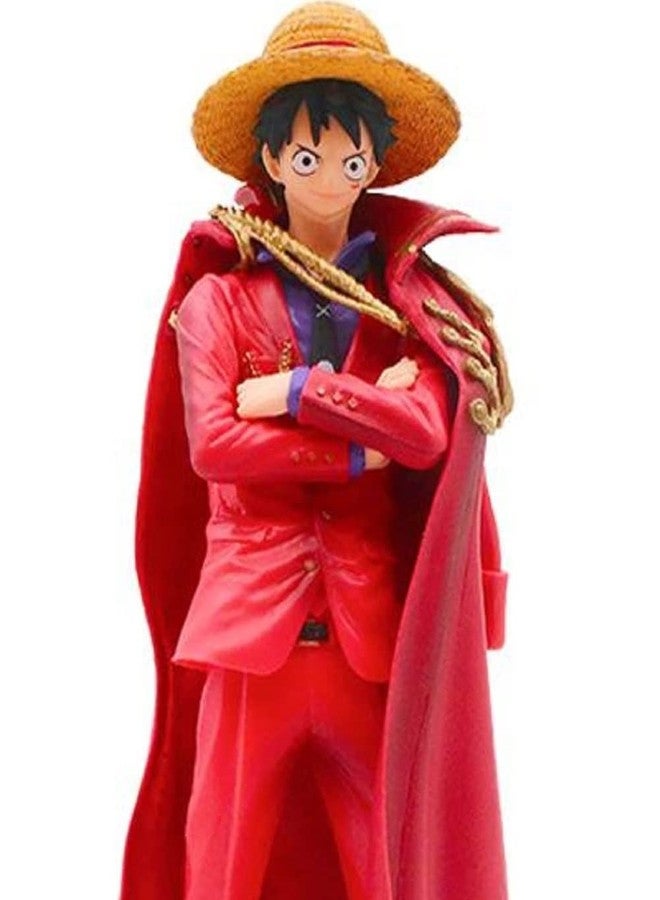 AUGEN Monkey D Luffy One Piece 3 Action Figure Limited Edition for Car Dashboard, Decoration, Cake, Office Desk & Study Table (25cm)(Pack of 1) - Image 5