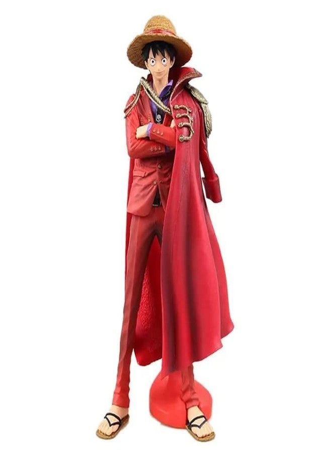 AUGEN Monkey D Luffy One Piece 3 Action Figure Limited Edition for Car Dashboard, Decoration, Cake, Office Desk & Study Table (25cm)(Pack of 1) - Image 4