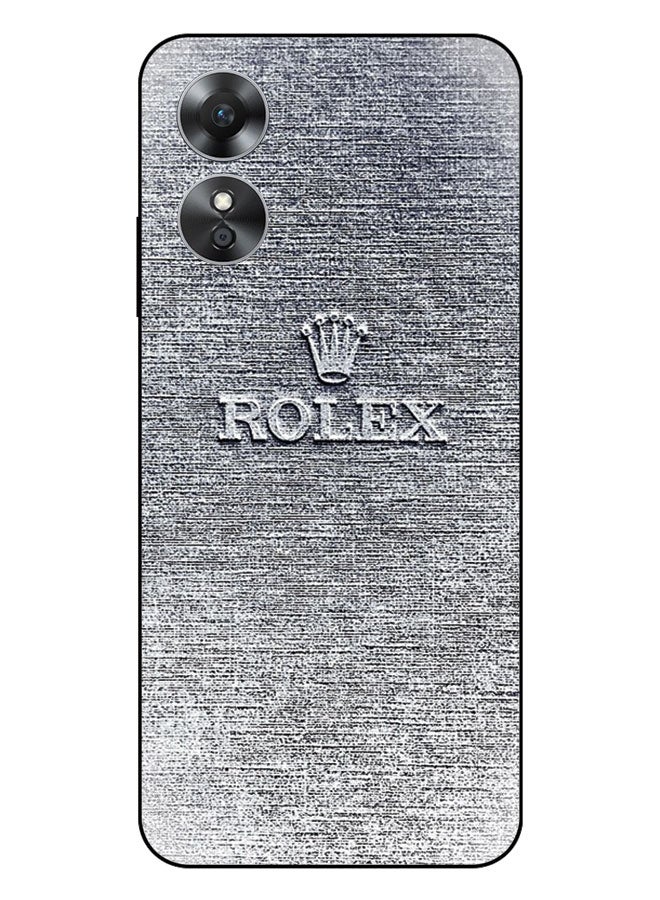 EYE CATCH Printed Protective Case Cover For Oppo A17  -  Rolex - Image 1