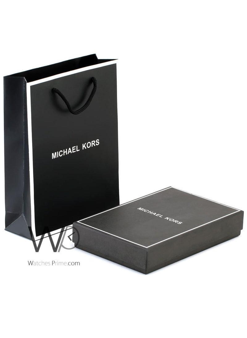 Michael Kors Black Belt Set For Men