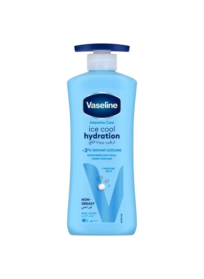 Vaseline Ice Cool Hydration Body Lotion 400Ml - Image 1