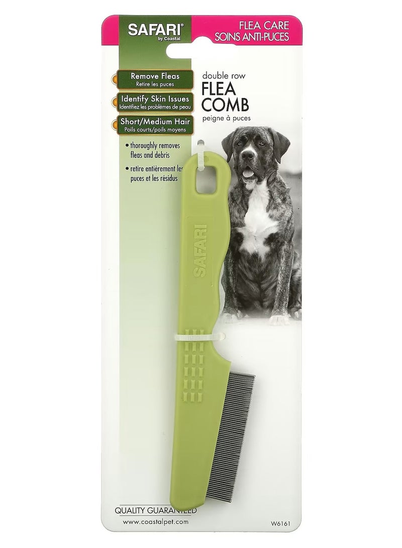 سفاري مشط سفاري صف مزدوج للكلاب 1 مشط - Image 1