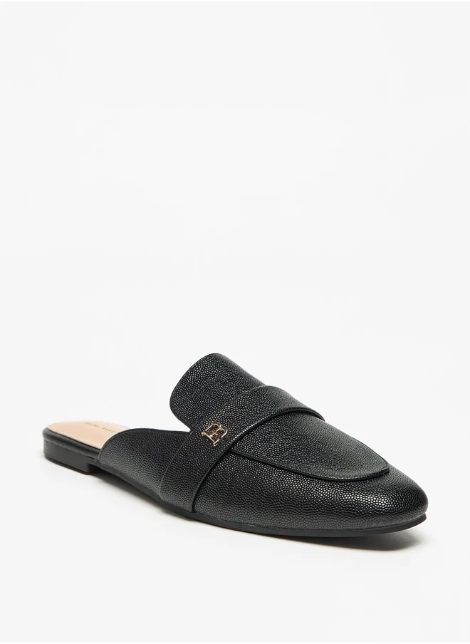 فلورا بيلا من شو إكسبرس Textured Slip-On Mules