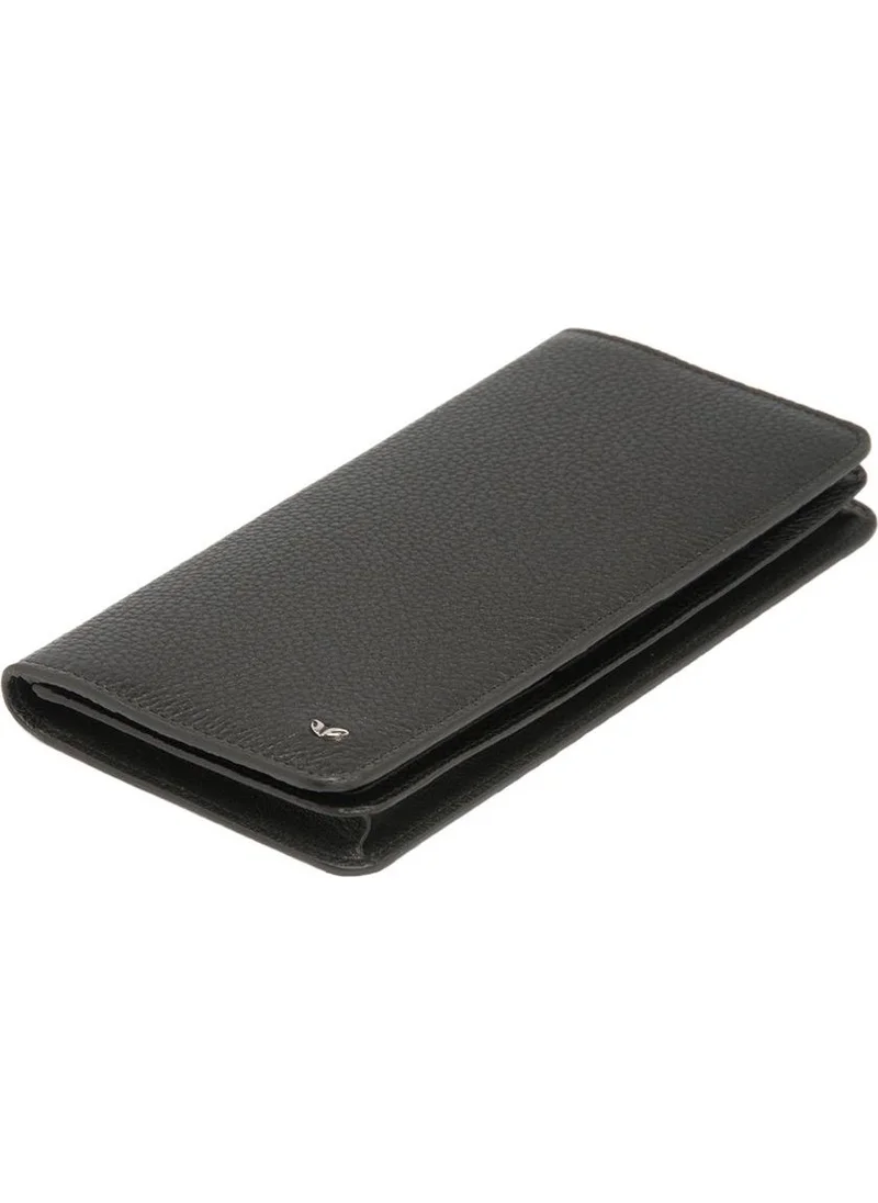 Tergan Black Leather Men's Wallet 01592A6F