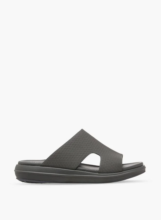 Le Confort Men Textured Slip-On Comfort Sandals