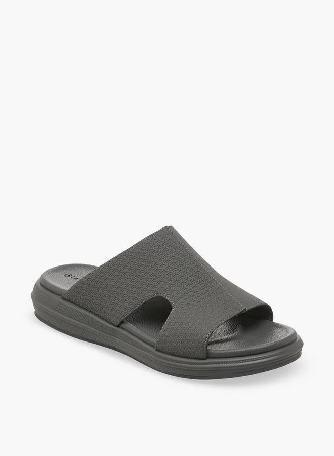Le Confort Men Textured Slip-On Comfort Sandals