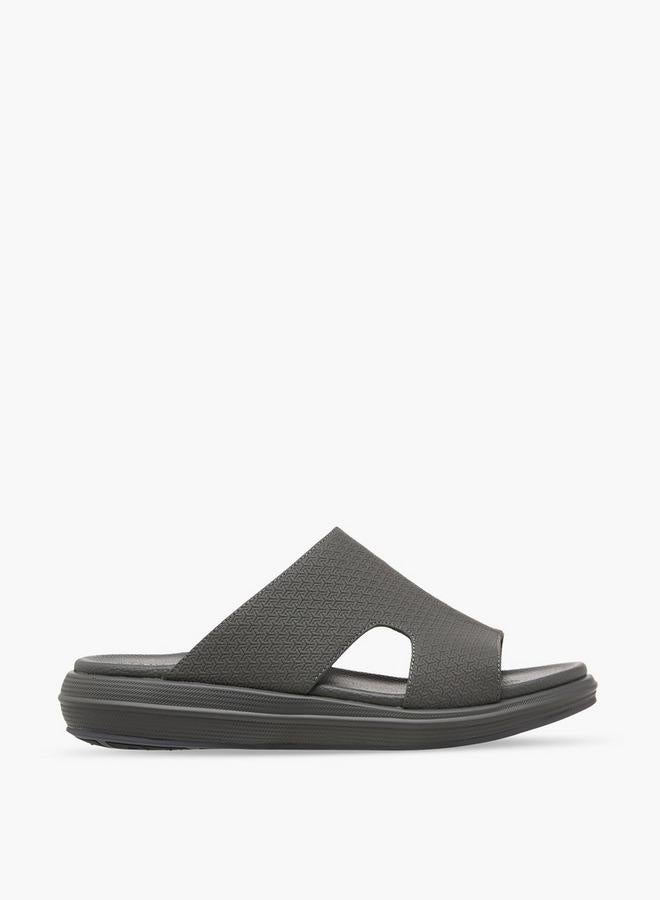 Le Confort Men Textured Slip-On Comfort Sandals - Image 3