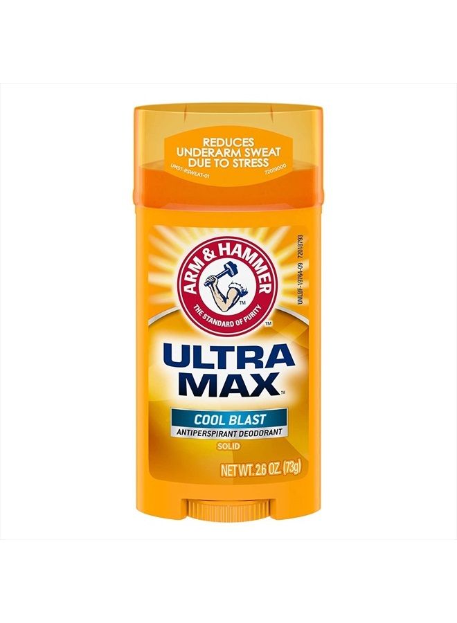Arm & Hammer مزيل العرق ألترا ماكس، صلب غير مرئي، نسيم بارد، 2.6 أونصة (6 عبوات) - Image 1