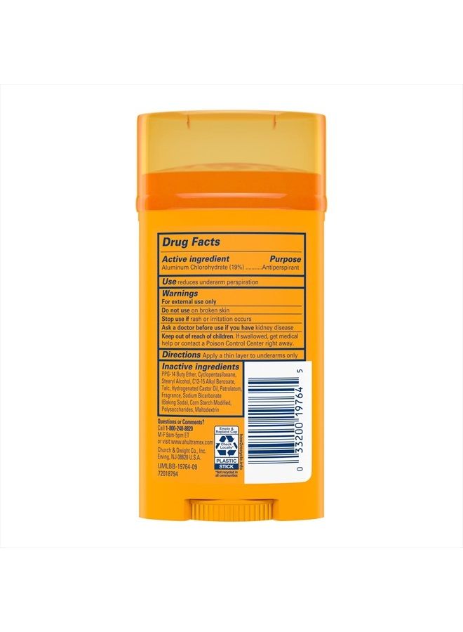 Arm & Hammer مزيل العرق ألترا ماكس، صلب غير مرئي، نسيم بارد، 2.6 أونصة (6 عبوات) - Image 5