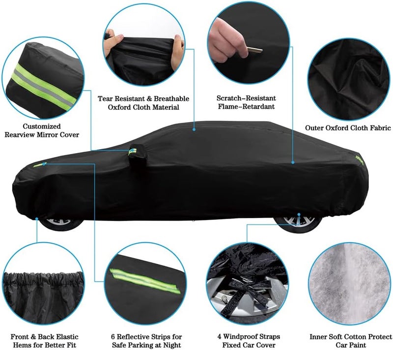 Abdeck Waterproof Car Cover for Ford Mustang (1965-2022) - All Weather Indoor/Outdoor Protection - Image 2