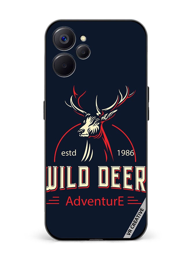 VR CREATIVE Protective Case Cover For Realme 10 5G Wild Deer Design Multicolour - Image 1