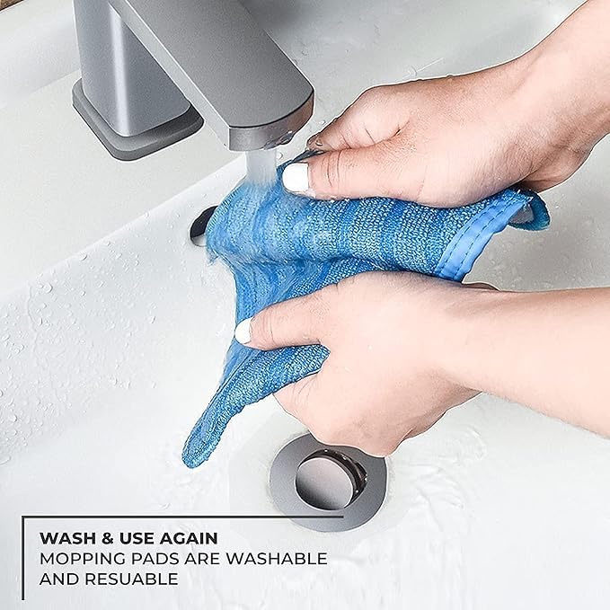 ecovacs ملحق أصلي (وسادات مسح قابلة لإعادة الاستخدام | U2 PRO) (عبوة من 3). للاستخدام المنتظم لمدة تقارب 1 سنة. (غير متوافق مع أي نموذج آخر) - Image 5