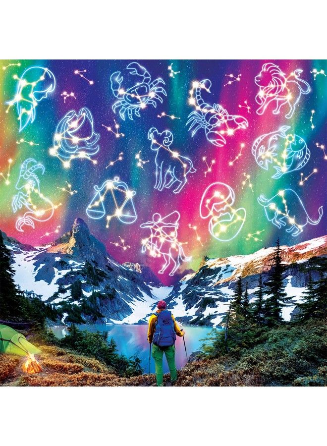 Buffalo Games Zodiak Mountain 300 Large Piece Jigsaw Puzzle - Image 2