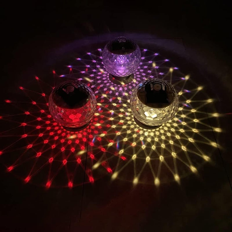 Solar RGB Floating Pond Light, IP66 Waterproof LED Ball for Pool and Garden - Image 2