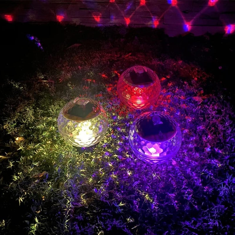 Solar RGB Floating Pond Light, IP66 Waterproof LED Ball for Pool and Garden - Image 3