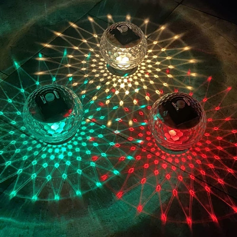 Solar RGB Floating Pond Light, IP66 Waterproof LED Ball for Pool and Garden - Image 1