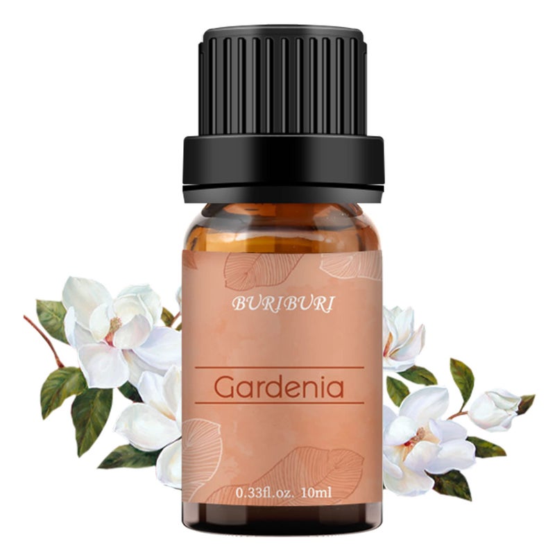 BURIBURI Gardenia Essential Oil 100 Pure Gardenia Fragrance Oil Fragrance Oil Essential Oils 10ML for Soap Candle Making