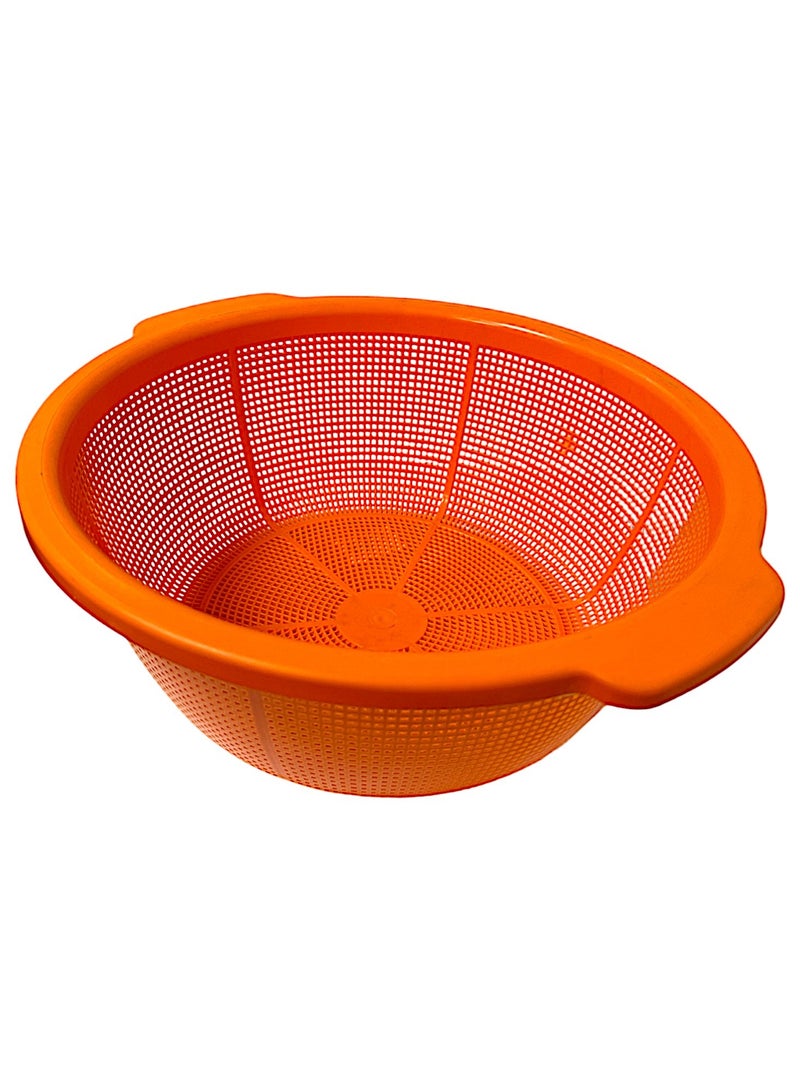 YOLO Multi Purpose Plastic Stainer Colander Washing Net for Fruits, Vegetable and Meat -37cm - Image 2