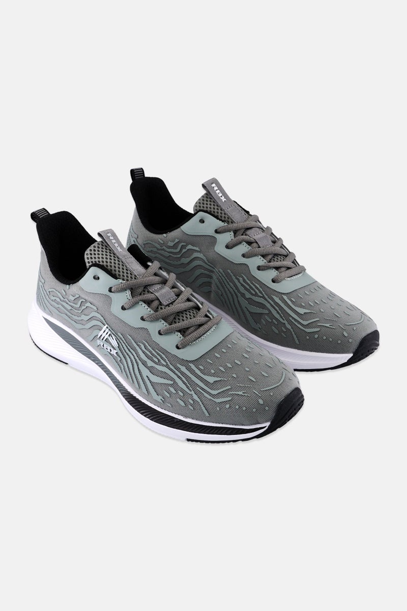 RBX أحذية جري للرجال برباط، رمادي - Image 1