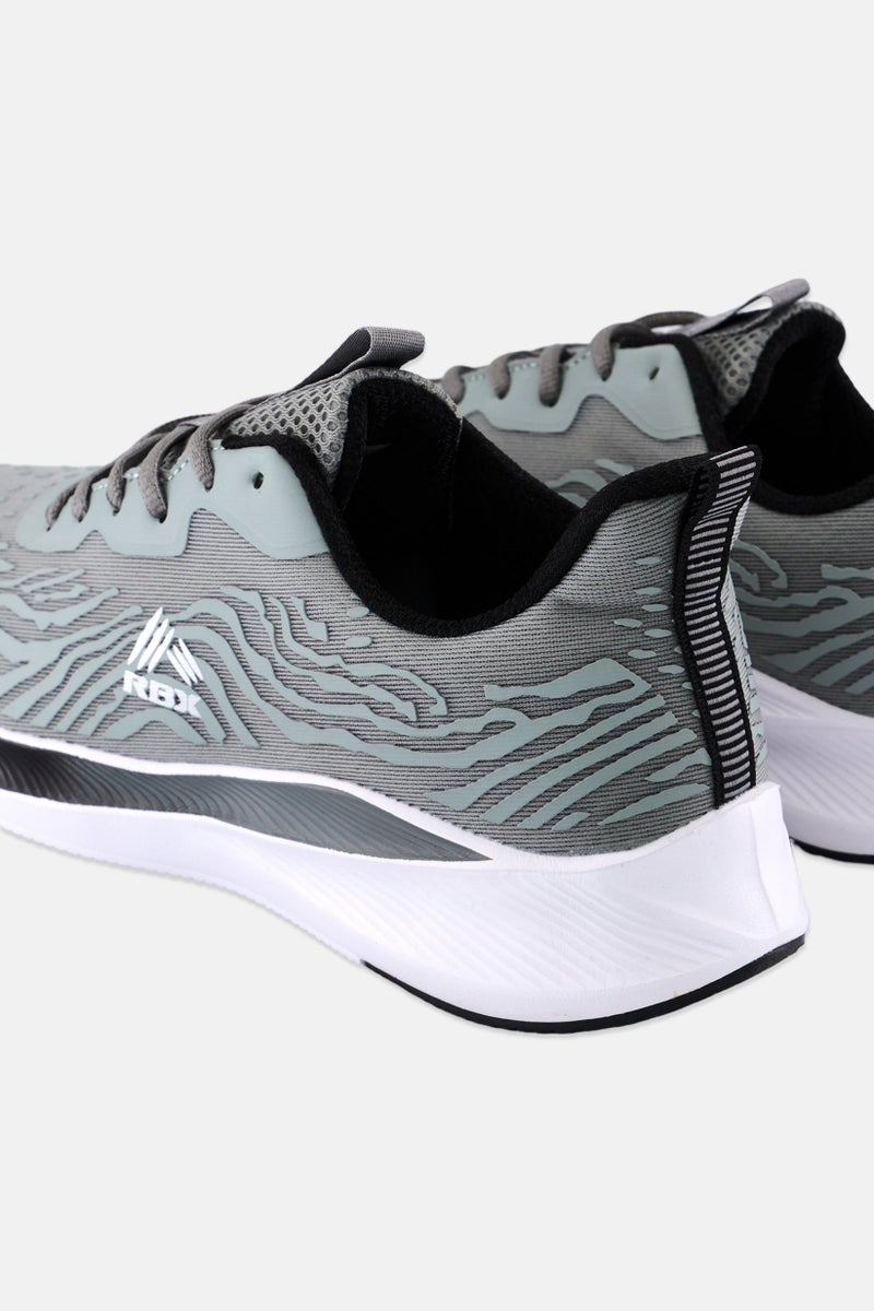 RBX أحذية جري للرجال برباط، رمادي - Image 2