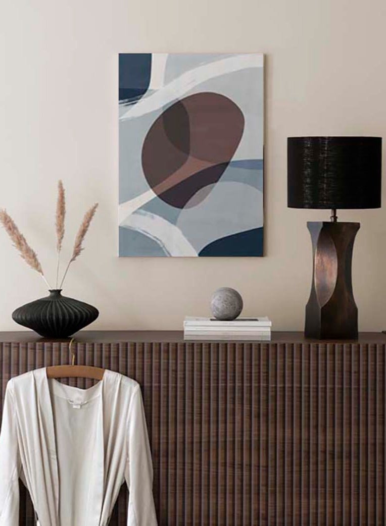 ديكوريور تابلوه فني مودرن 30x40cm  بارز 30 مم - طباعة ديجيتال عالية الجودة - طبقة UV لحماية الألوان - سهل التركيب بلاصق ذاتي - ديكور أنيق للمنازل والمكاتب والهدايا - Image 1