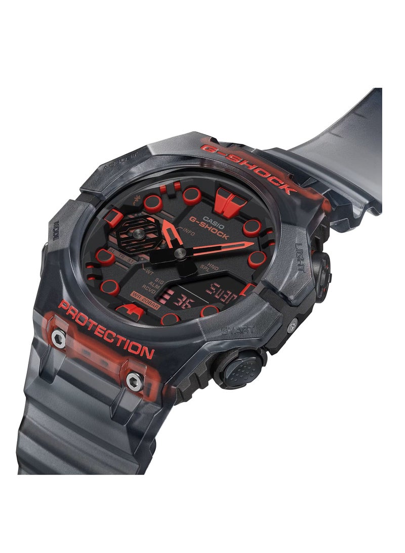 CASIO ساعة جي-شوك للرجال GA-B001G-1A انالوج-رقمية بمينا اسود وبسوار راتنج - Image 4