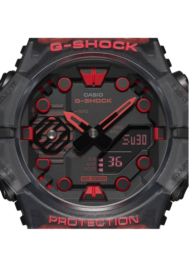 CASIO ساعة جي-شوك للرجال GA-B001G-1A انالوج-رقمية بمينا اسود وبسوار راتنج - Image 2