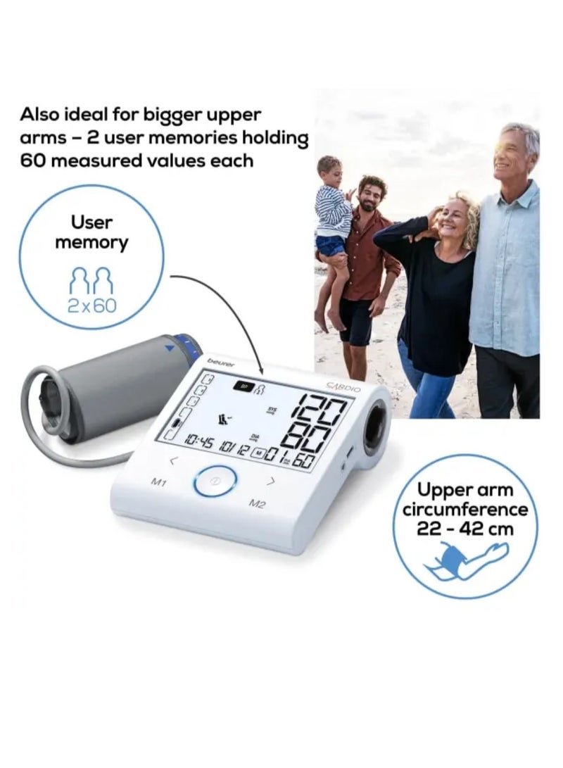 Beurer BM 96 CARDIO BLOOD PRESSURE MONITOR WITH ECG FUNCTION - Image 4
