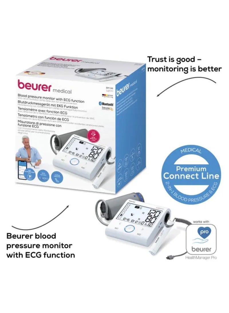 Beurer BM 96 CARDIO BLOOD PRESSURE MONITOR WITH ECG FUNCTION - Image 1