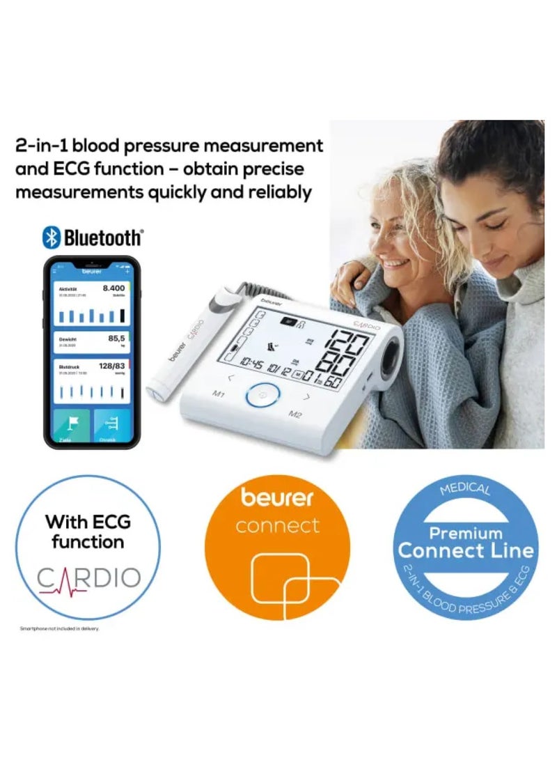 Beurer BM 96 CARDIO BLOOD PRESSURE MONITOR WITH ECG FUNCTION - Image 2