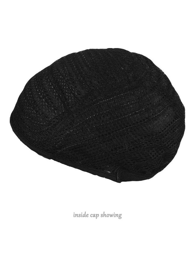 NIBEMINENT Natural Looking Heat Full Wigs White 25 x 15cm - Image 5