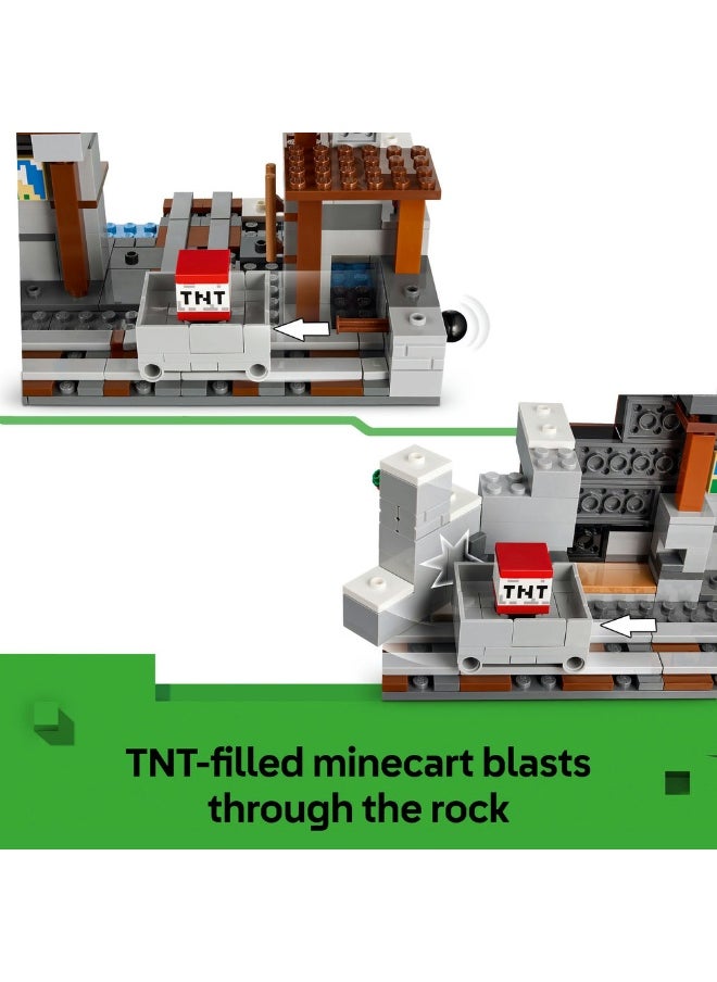 LEGO Minecraft The Pickaxe Mine 21277 (530) Pieces  - Image 4
