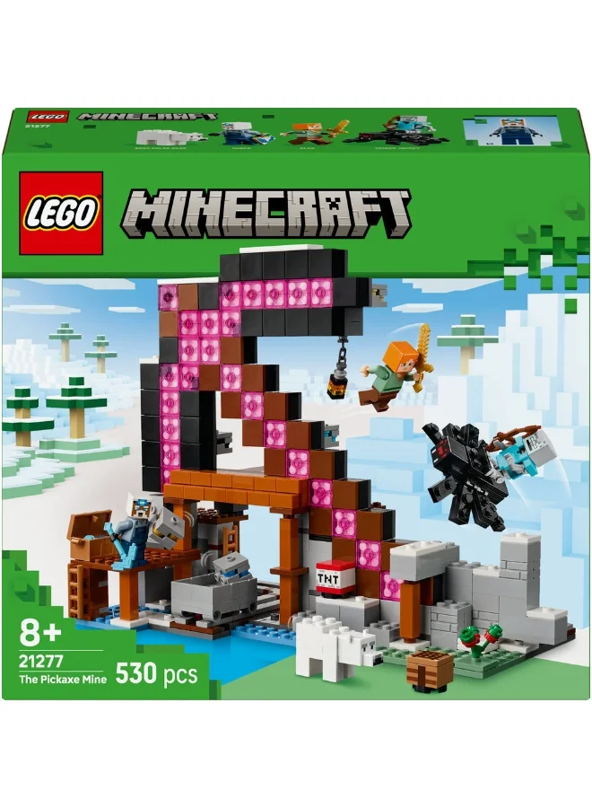 ليغو لعبة الفأس وديكور غرفة هواة الألعاب منجم المعول 21277 من ليغو® Minecraft®‎