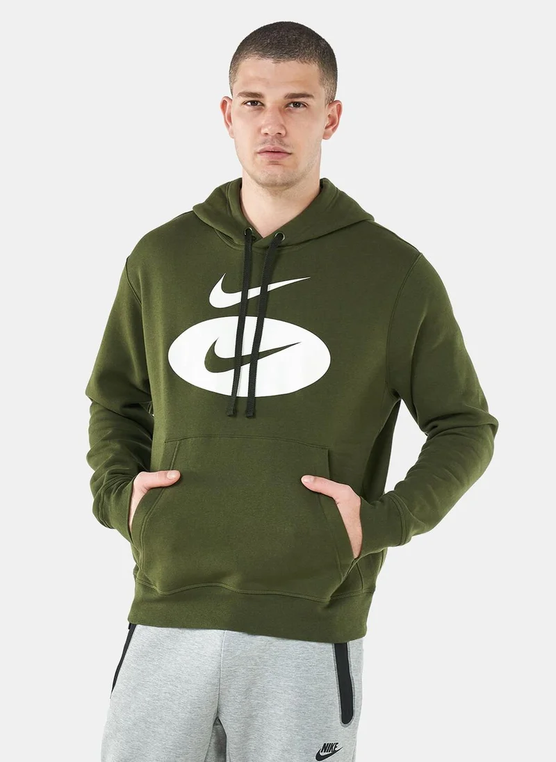 Nike Men's Sportswear Swoosh League Fleece Hoodie
