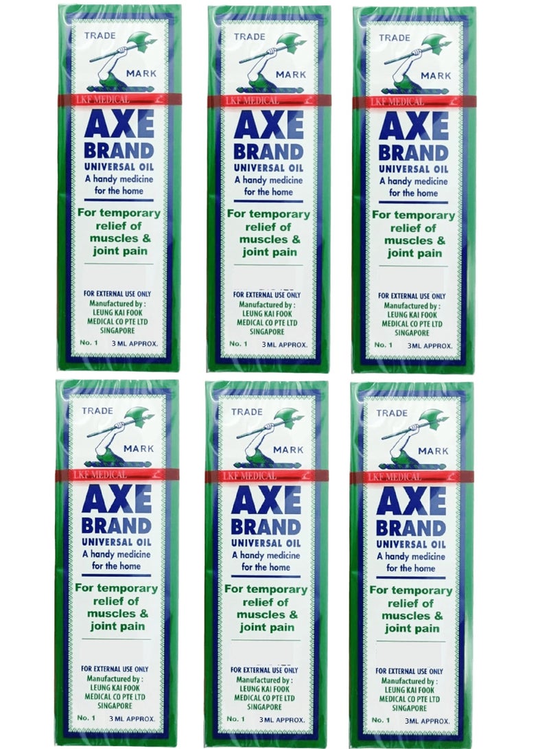 أكس زيت علاجي متعدد الاستخدامات 3 مل -6 قطعة - Image 1