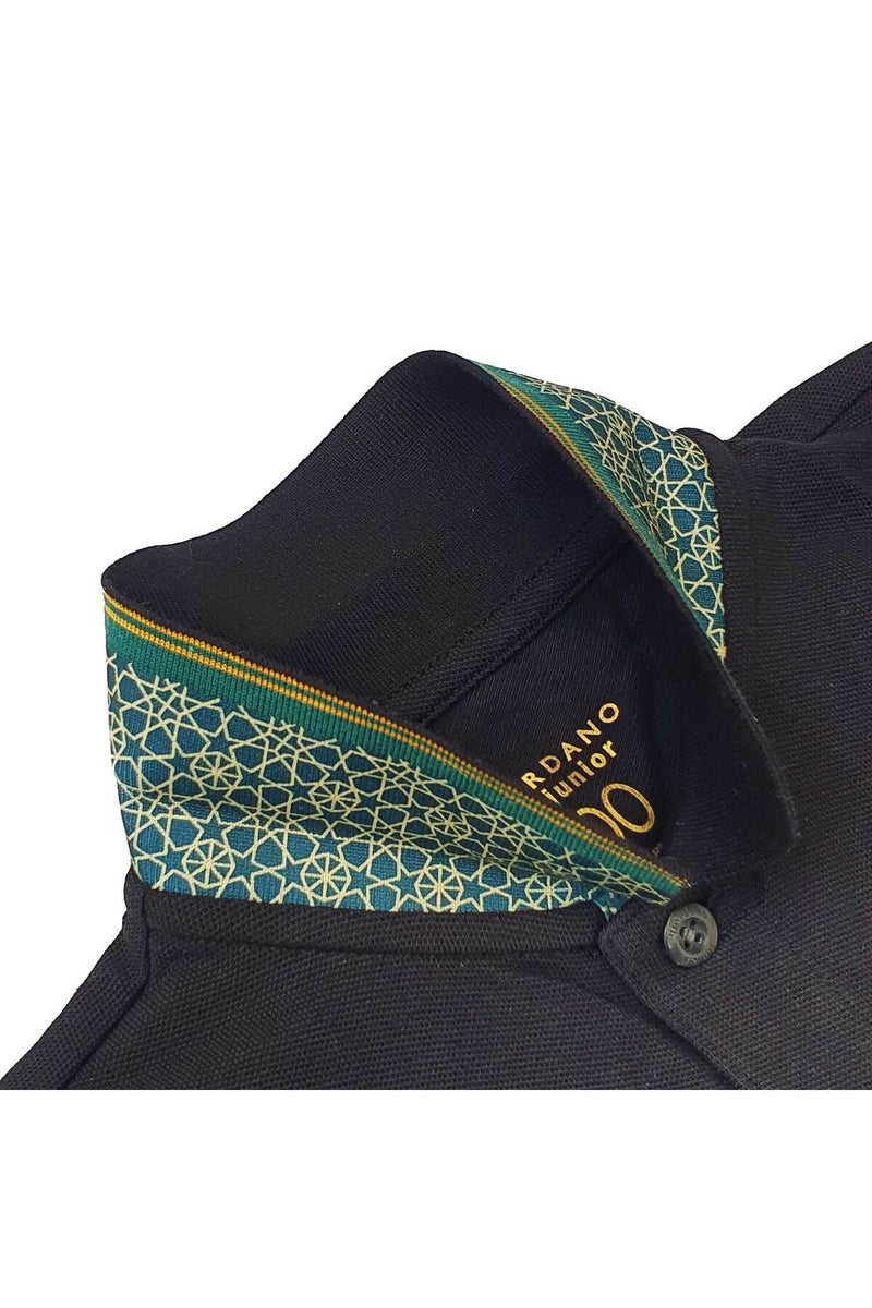 جيوردانو بولو أزرق كحلي للأولاد بتصميم أسد ثلاثي الأبعاد - Image 2