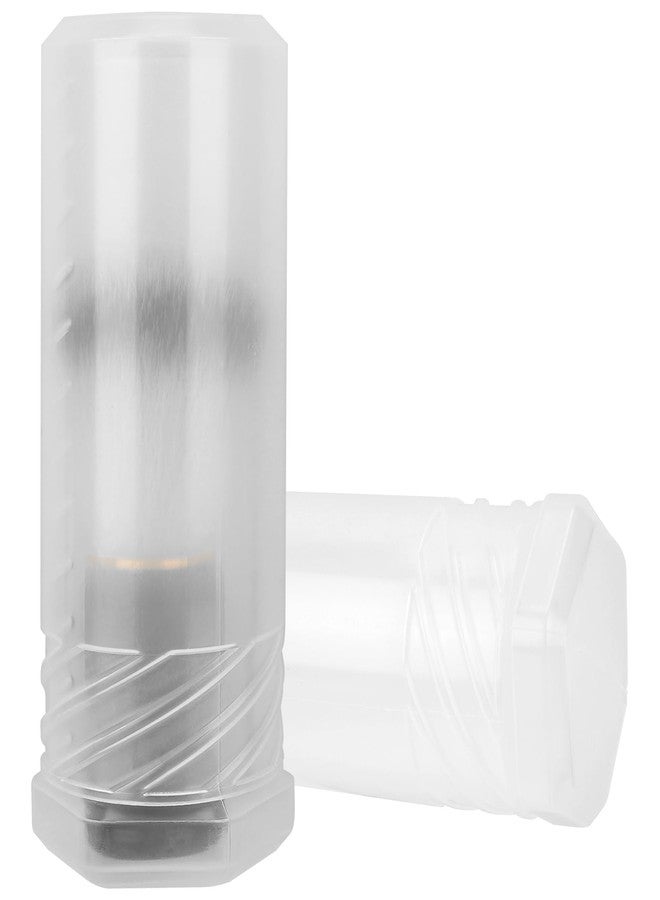 Linkidea 2 Pack Travel Shaving Beard Brush Case, Portable Waterproof Holder & Stand, Compatible with Most Shaving Brushes, Sturdy Grooming Accessory for Men (White) - Image 1