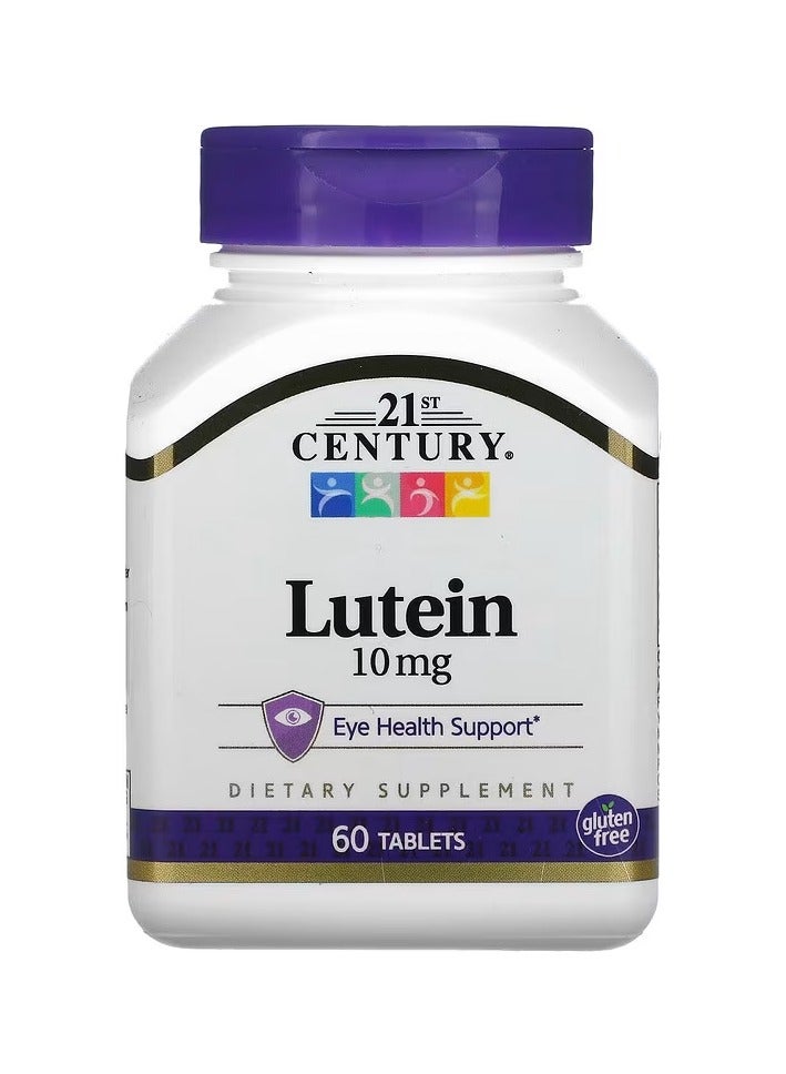 21st Century Lutein 10 mg 60 Tablets - Image 2