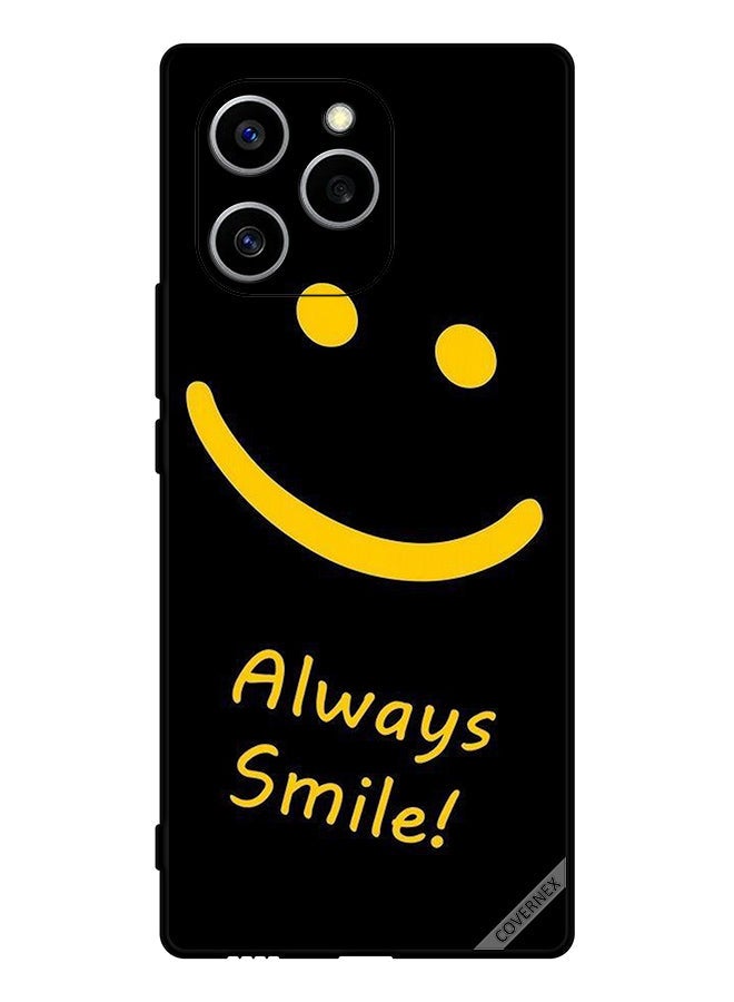 Covernex Protective Case Cover For Honor 60 SE Always Smile Emoji - Image 1