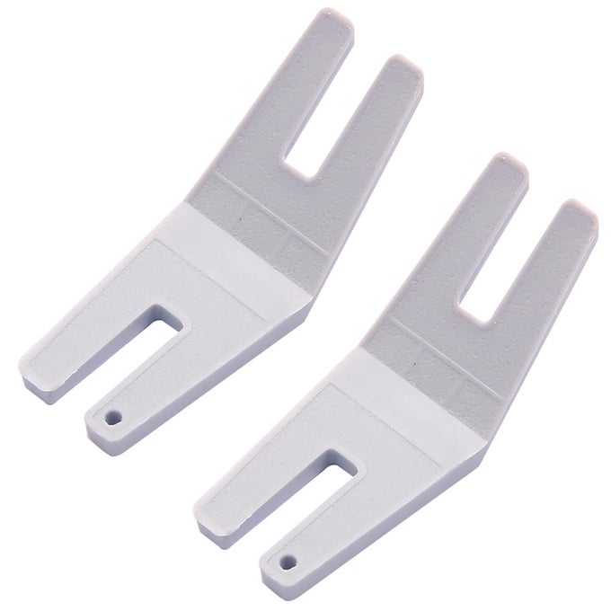 2PCS SEWING TOOLS BUTTON CLEARANCE PLATE BUTTONREED HUMP JUMPER PRESSER FOOT 413105601 FIT ALL HUSQVARNA VIKING PFAFF BROTHER SINGER JUKI JANOME SEWING MACHINE
