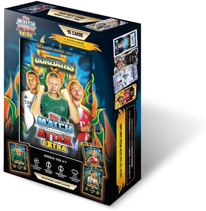 Topps Match Attax Champions League EX Mega Tin (Random 1 piece) - Image 2