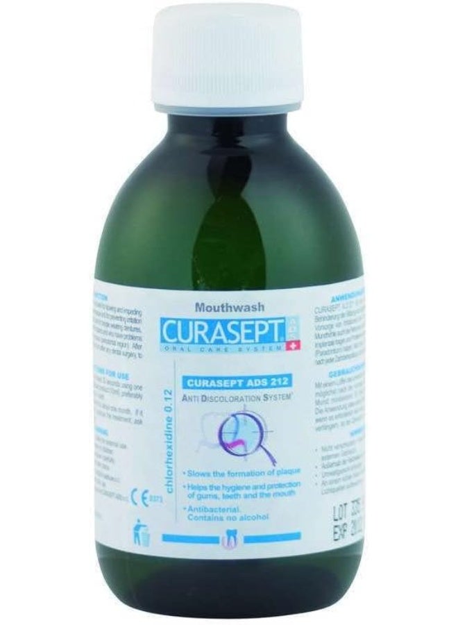 Curasept Ads 212 Mouth Wash 200Ml - Image 2
