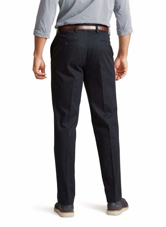 DOCKERS Men's Classic Fit Signature Khaki 2.0 Pants Casual Navy, 34W x 32L - Image 3