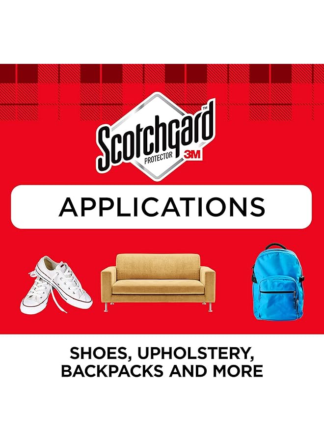 Scotchgard Fabric Water Shield 10 Oz (295Ml) 1 Can/Pack Repels Spills Blocks Stains Ideal For Couches Pillows Shoes Long Lasting Protection Dries Quickly And Odorless - Image 3