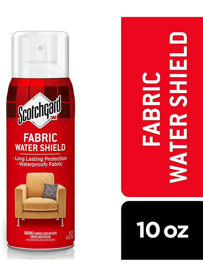 Scotchgard Fabric Water Shield 10 Oz (295Ml) 1 Can/Pack Repels Spills Blocks Stains Ideal For Couches Pillows Shoes Long Lasting Protection Dries Quickly And Odorless - Image 2