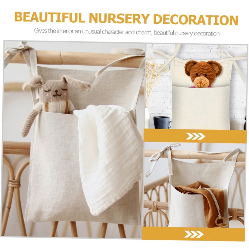 Multifunctional Hanging Storage Bag For Bedside Organizer With Pockets - Image 3