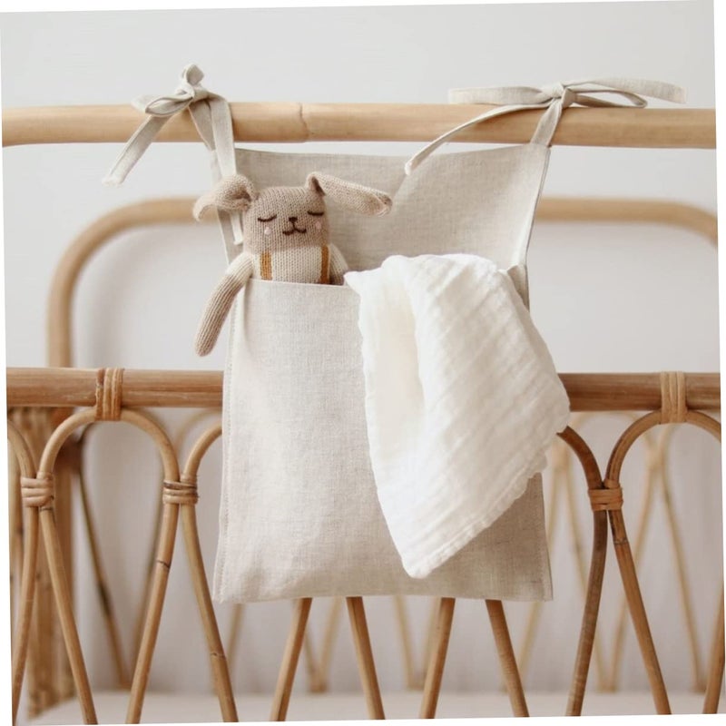 Multifunctional Hanging Storage Bag For Bedside Organizer With Pockets - Image 4