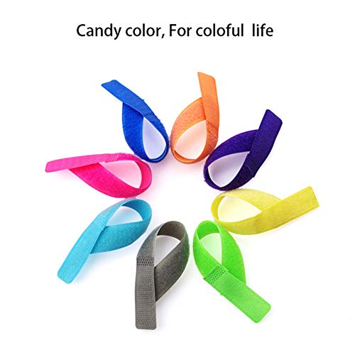 Aeoss Cable Wire Tie Curtain Marker Straps Belts Holders (Multicolour) (Set of 20 PCS) - Image 2