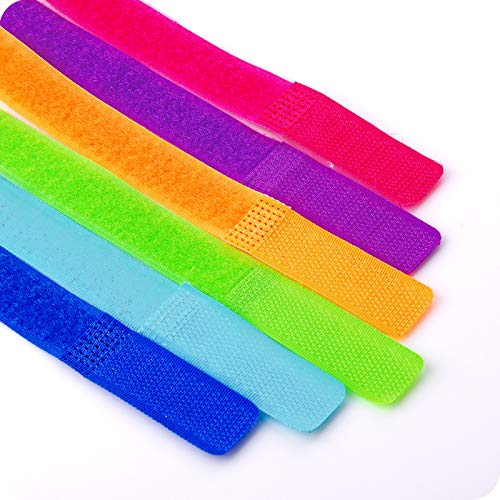 Aeoss Cable Wire Tie Curtain Marker Straps Belts Holders (Multicolour) (Set of 20 PCS) - Image 3