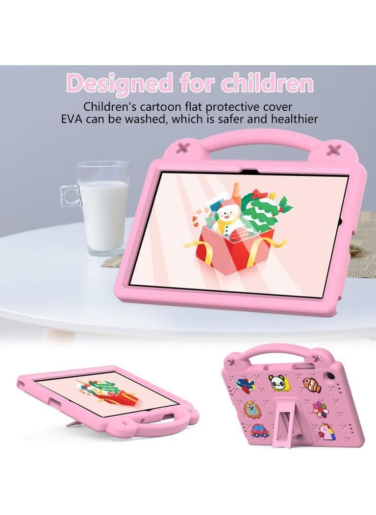 Samsung Galaxy Tab A9 Plus 11 inch 2023 (SM-X216B)) Shockproof Cover with Handle Stand for Samsung Tab A9 Plus Case, Pink